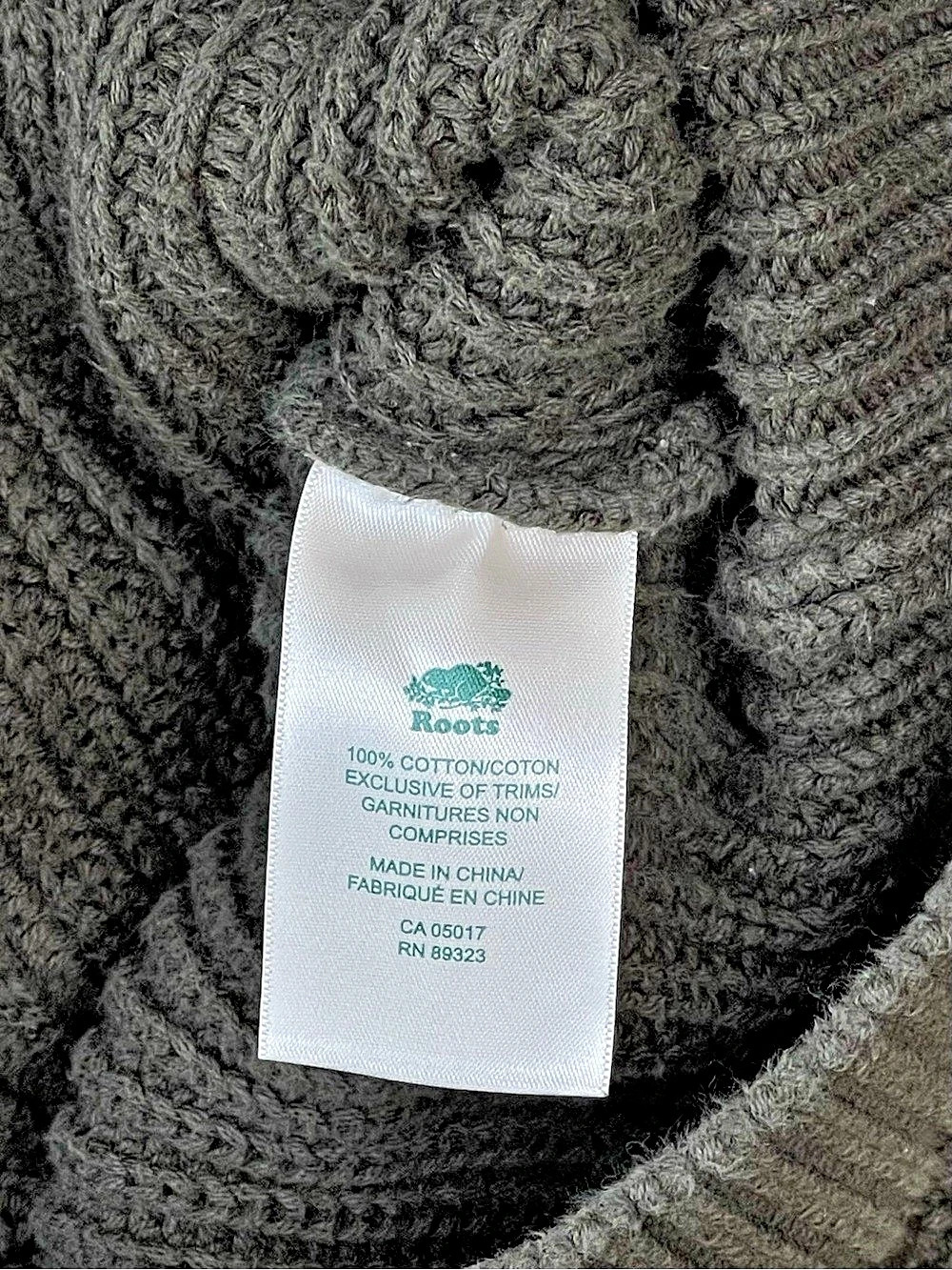 Roots Full-Zip Utility Cardigan Sweater - Picture 4 of 7